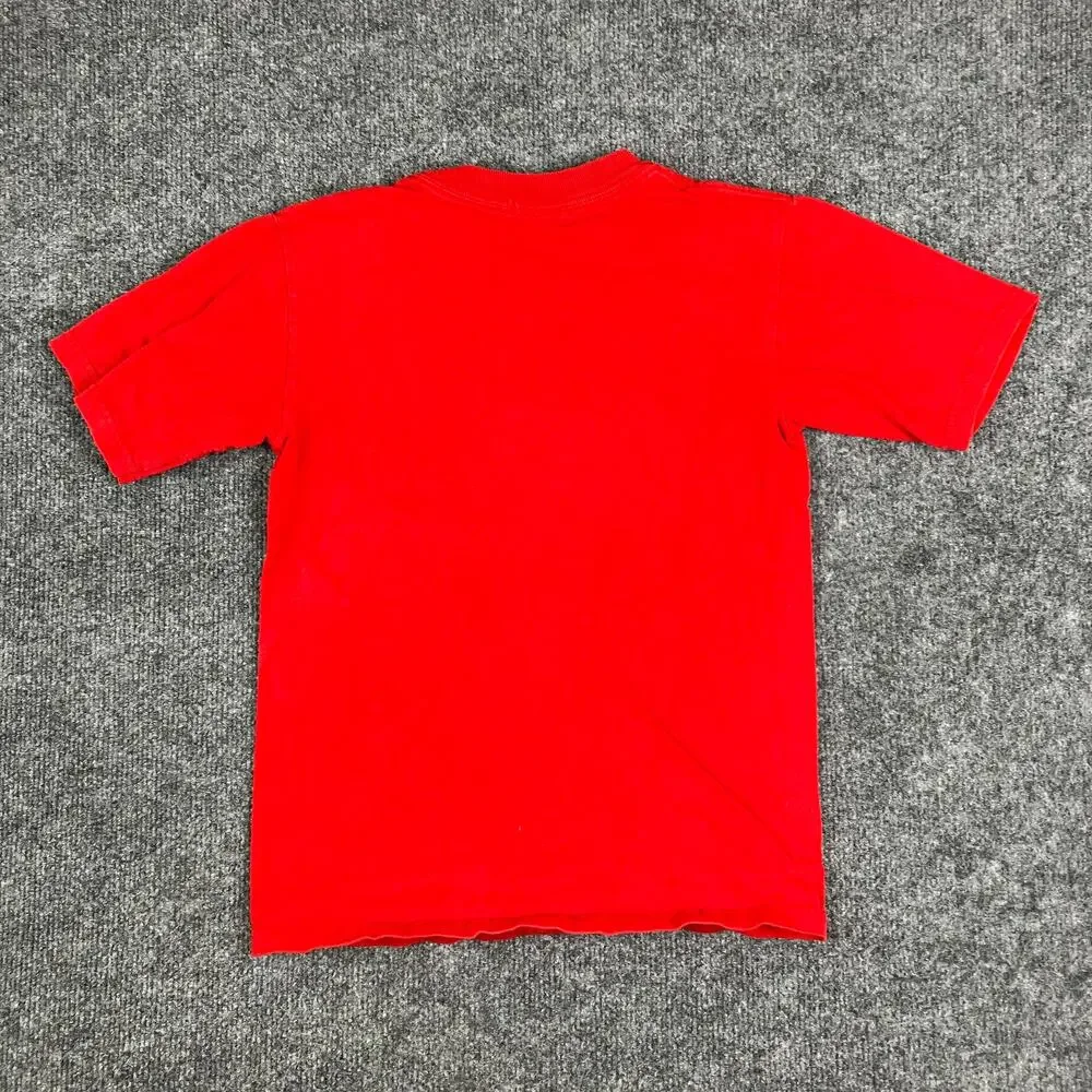 Nike Braves T-Shirt Boys Size S Red MLB Team Graphic‎ Short Sleeve Youth